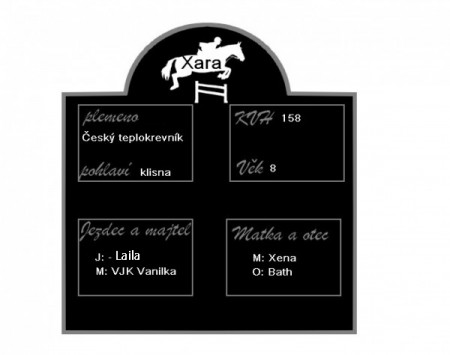 Xara cedulka